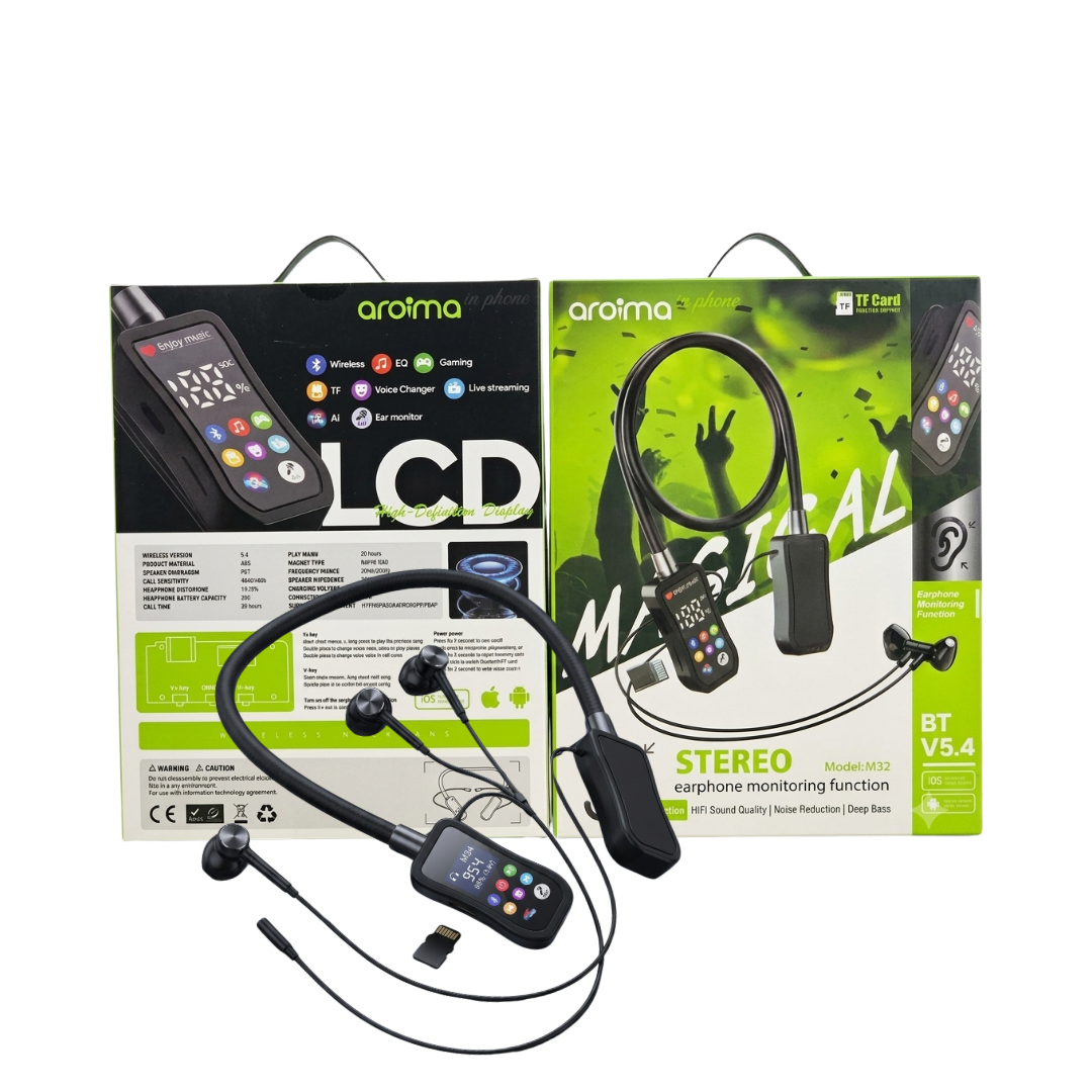 Aroima Stereo Earphone Monitoring Function (Model: M32)