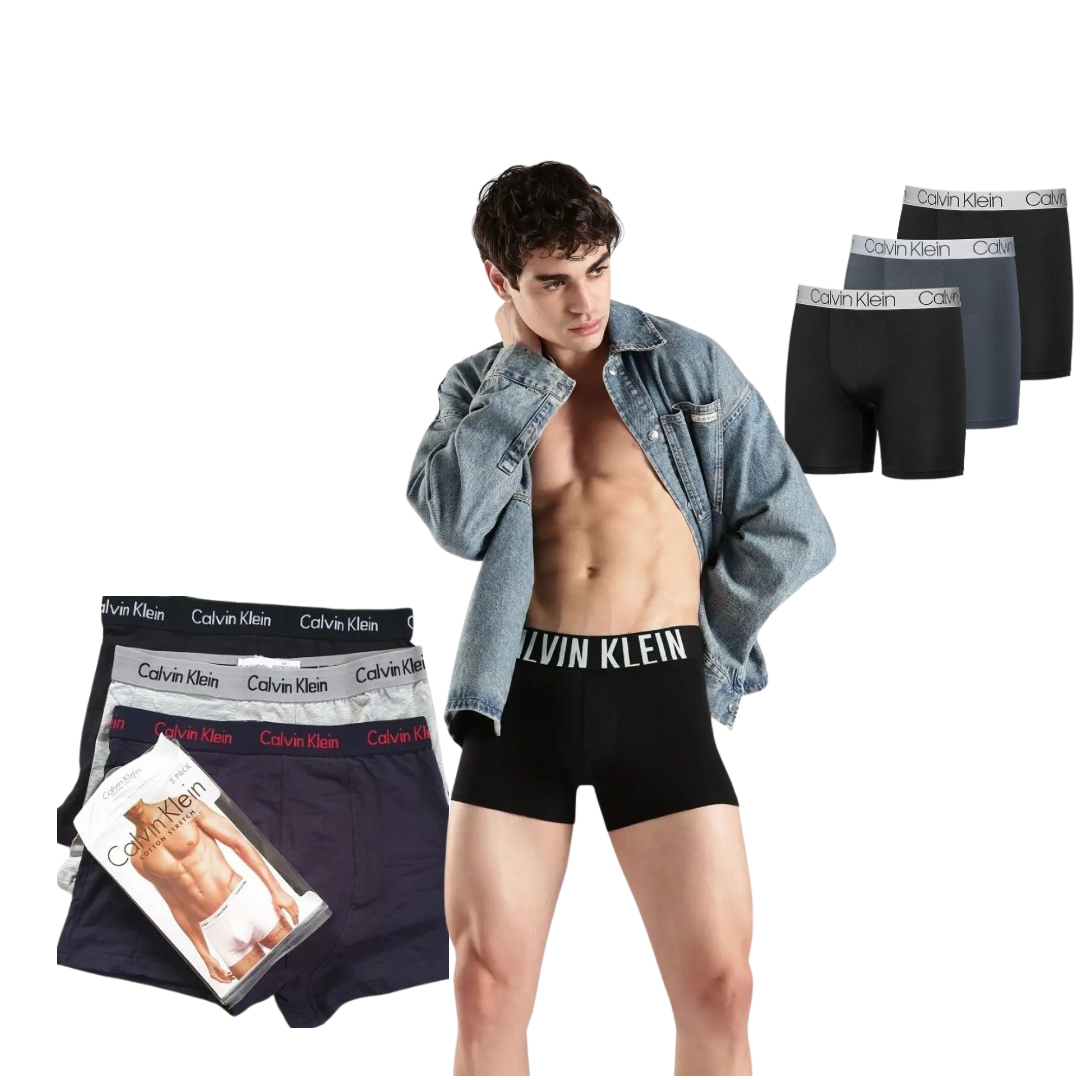 6 PCS Calvin Klein Cotton Stretch Men's Trunks