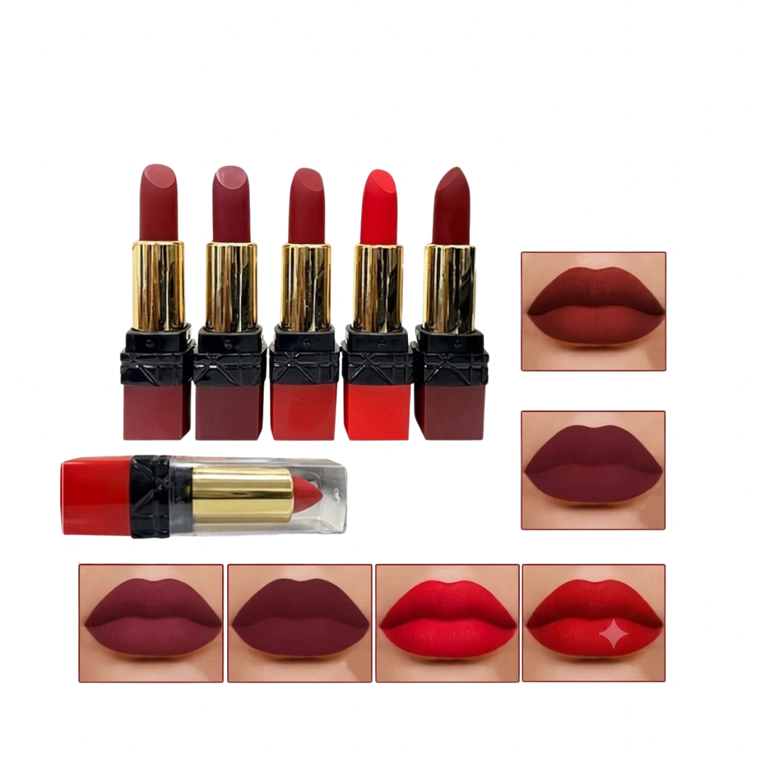 6-piece Long Lasting Matte Lipstick Set