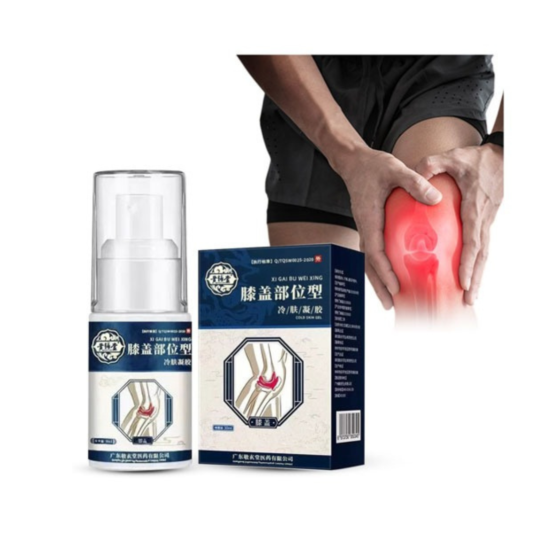 KNEE PAIN RELIEF COLD COMPRESS GEL SPRAY