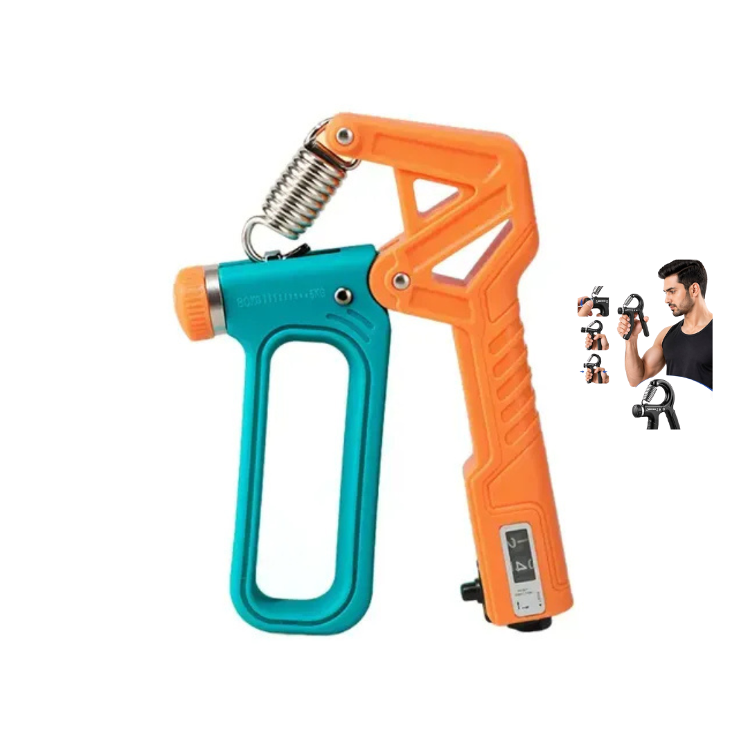 adjustable hand gripper with a mechanical counter